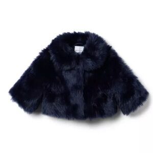 JANIE and JACK The Festive Faux Fur Jacket